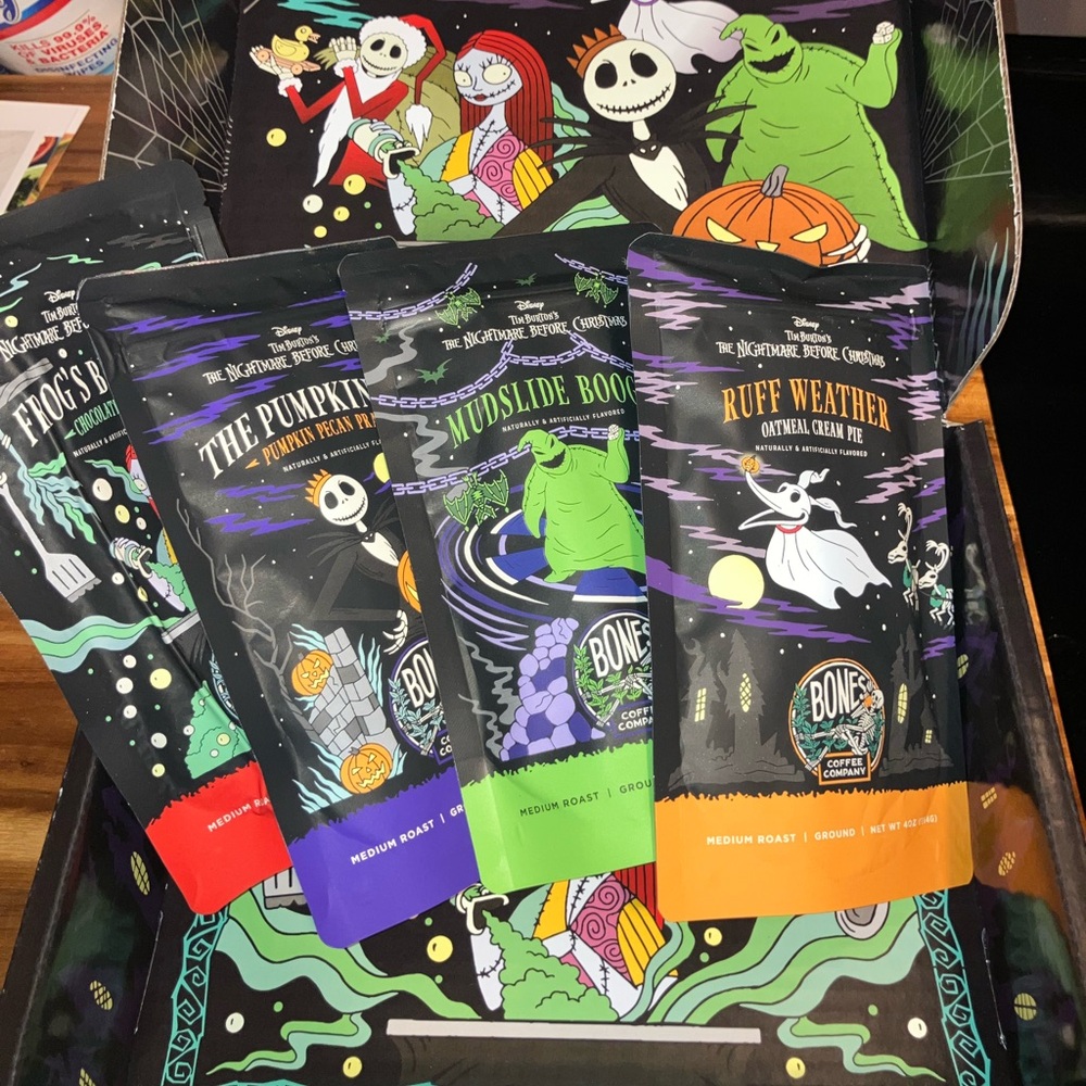 Nightmare Before Christmas Limited Addition from Bones Coffee Company